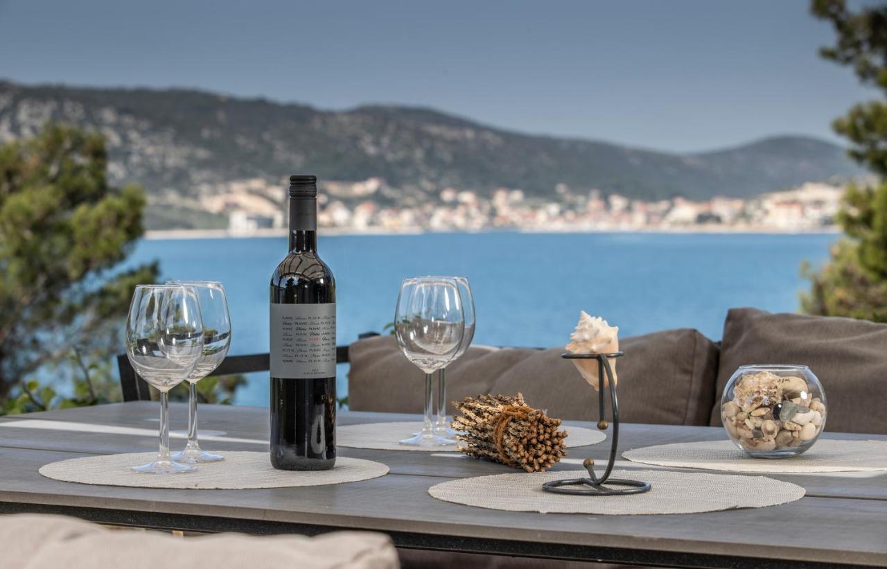 Villa Regina With Heated Pool And Sea View Marina Eksteriør bilde