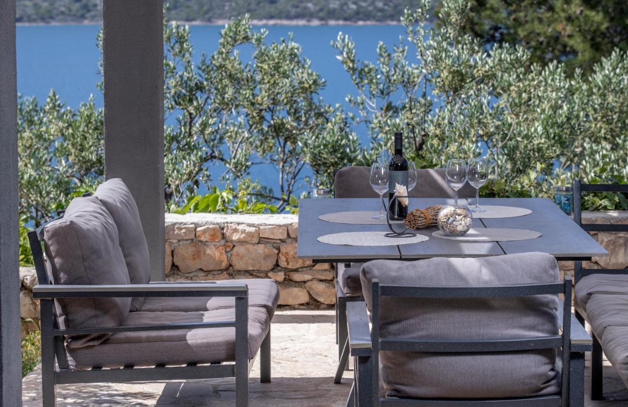 Villa Regina With Heated Pool And Sea View Marina Eksteriør bilde